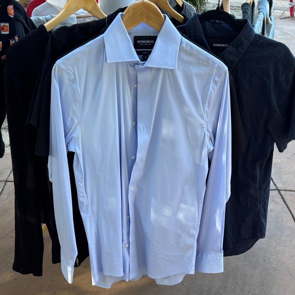 Bonobos Men's Sky Blue Dress Shirt